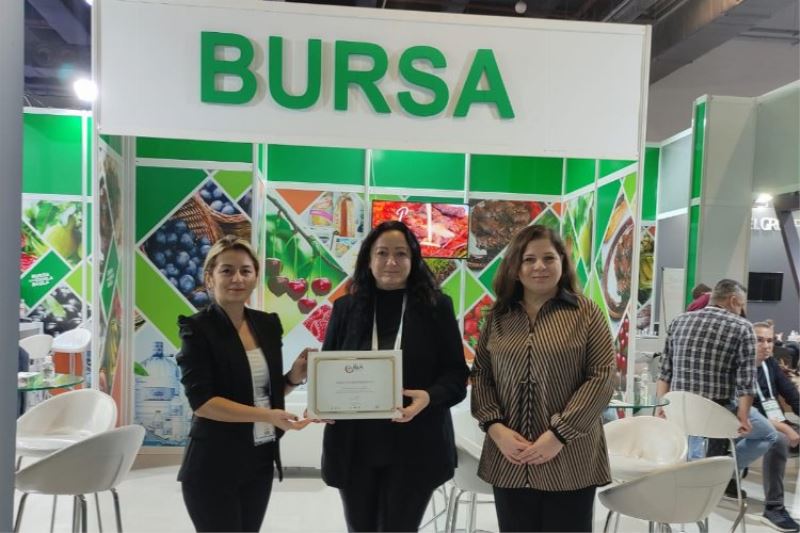 Bursa damak tatları ile Helal Expo’da