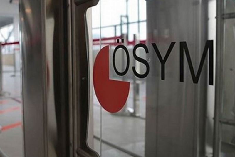 ÖSYM 2022 sınav takvimi belli oldu