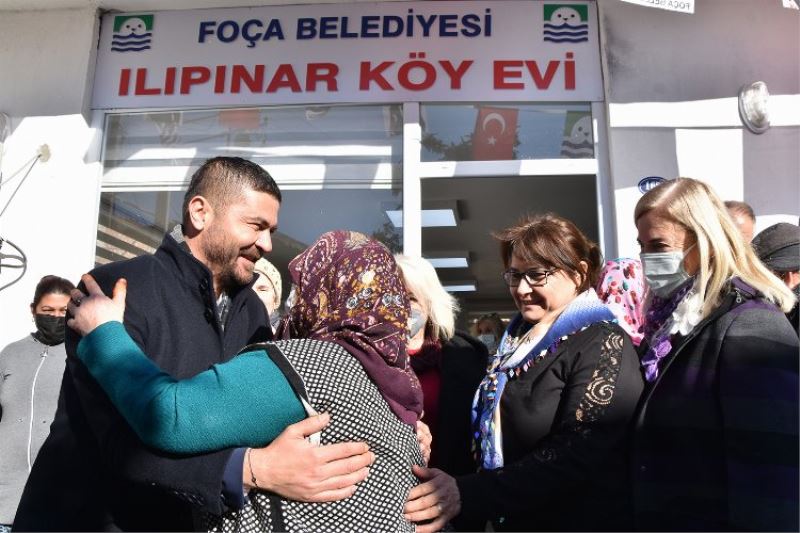 İzmir Foça Ilıpınar Köy Evi açıldı 