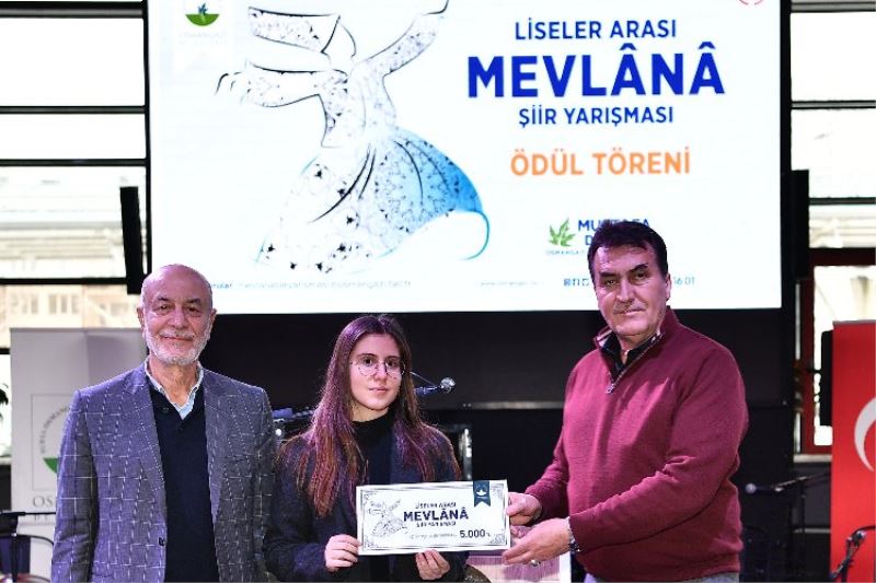 Bursa Osmangazi Mevlana Şiir Yarışması’nda ödüller sahiplerini buldu