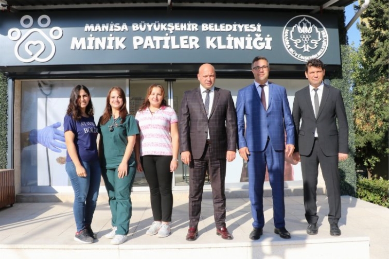 Manisa Büyükşehir patili dostların yanında