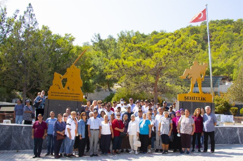 Şehit aileleri ve gaziler Silifke’ye hayran kaldı