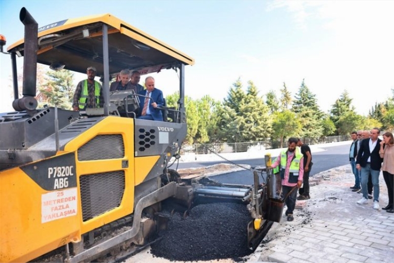 Çamlık Caddesi modern ve konforlu olacak