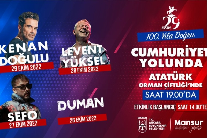 Sefo, Levent Yüksel ve Kenan Doğulu, 29 Ekim