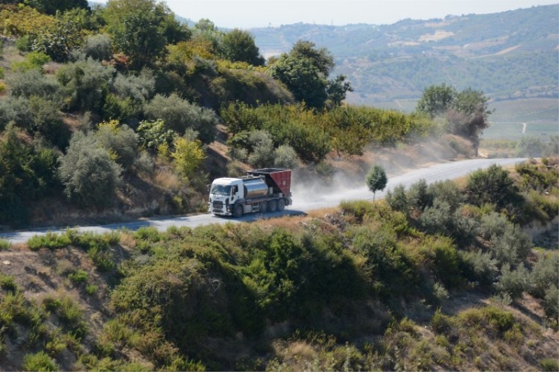 Üretim bölgelerindeki yol dokunuşları sürüyor