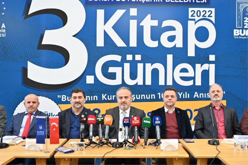 Bursa Kitap Günleri ile üçüncü buluşmaya hazır