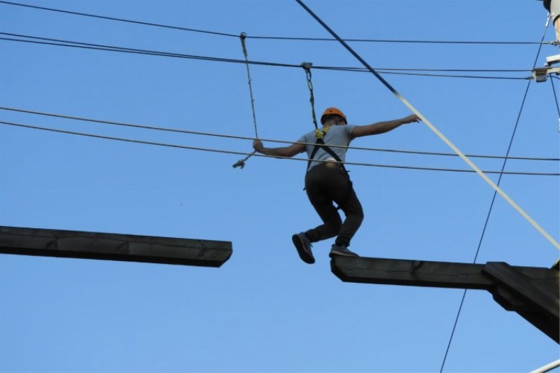 Mühendisler Sakarya Macera Park’ta adrenalinle tanıştı