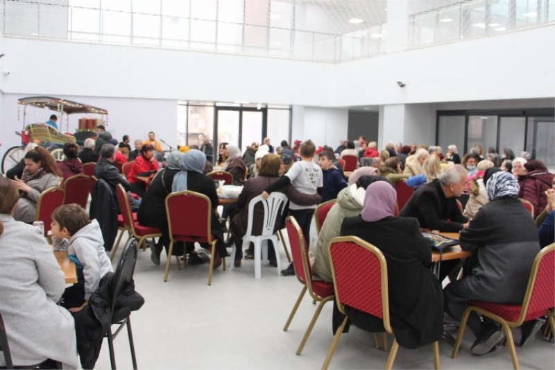 Tekirdağ Saray’da çay içleri ısıttı