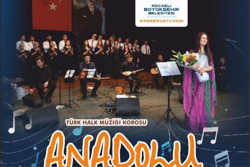 Kocaeli Büyükşehir’den Anadolu Türküleri Konseri