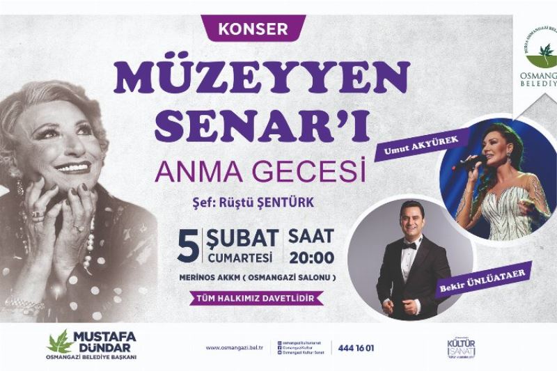 Müzeyyen Senar Bursa Osmangazi