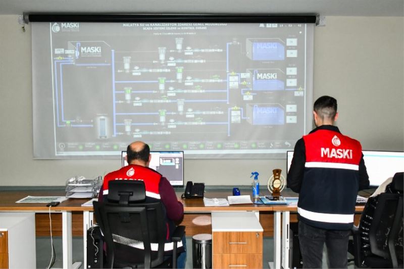 MASKİ, SCADA sistemi ile suları anlık izliyor 