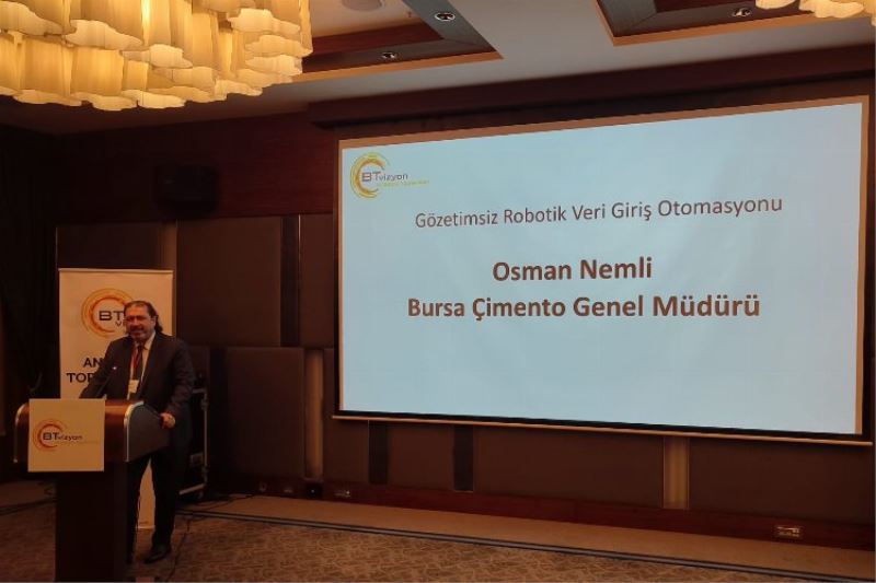 Bursa Çimento ‘Robotik Otomasyon Teknolojileri’ ile geleceğe odaklanıyor