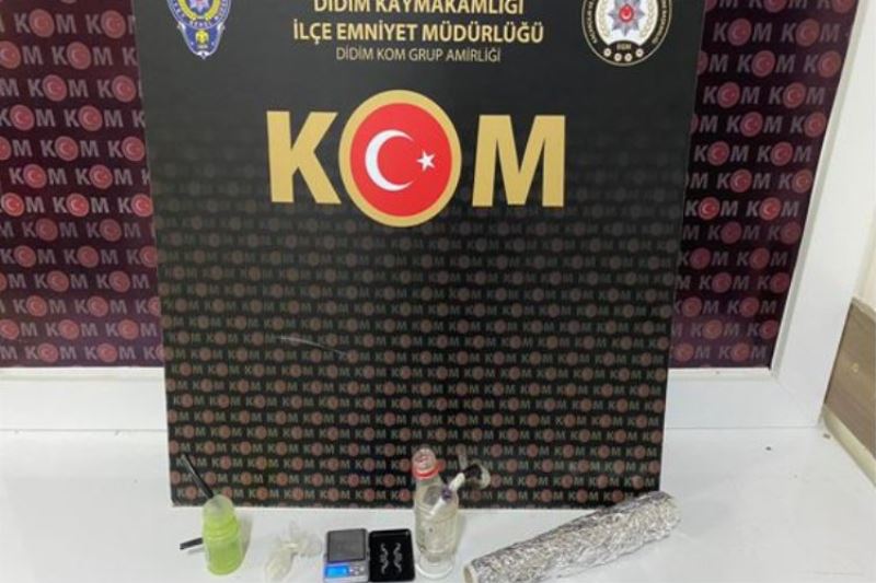 Didim Emniyeti uyuşturucuya geçit vermiyor 