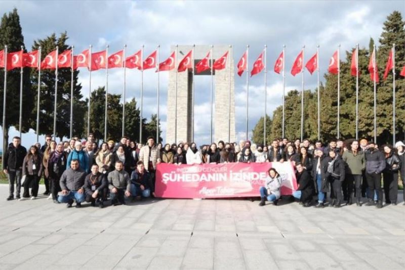 Bursa İnegöllü gençler şühedanın izinde 