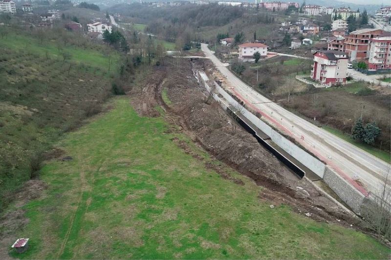 Kocaeli Başiskele Ahmet Yesevi Caddesi dört şeritli hale gelecek