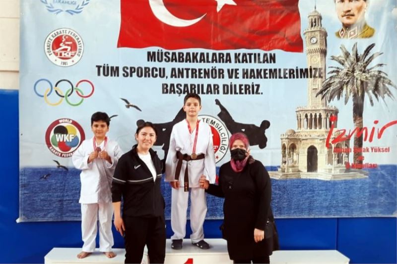 İzmir Aliağa’ya 1 altın, 8 gümüş ve 6 bronz aadalya