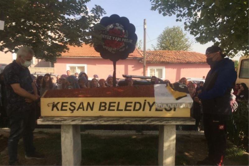 Aytaç, Keşanspor Forması ile son yolculuğuna uğurlandı