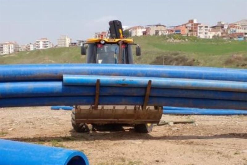 Manisa Büyükşehir’den sulama kooperatifine boru desteği