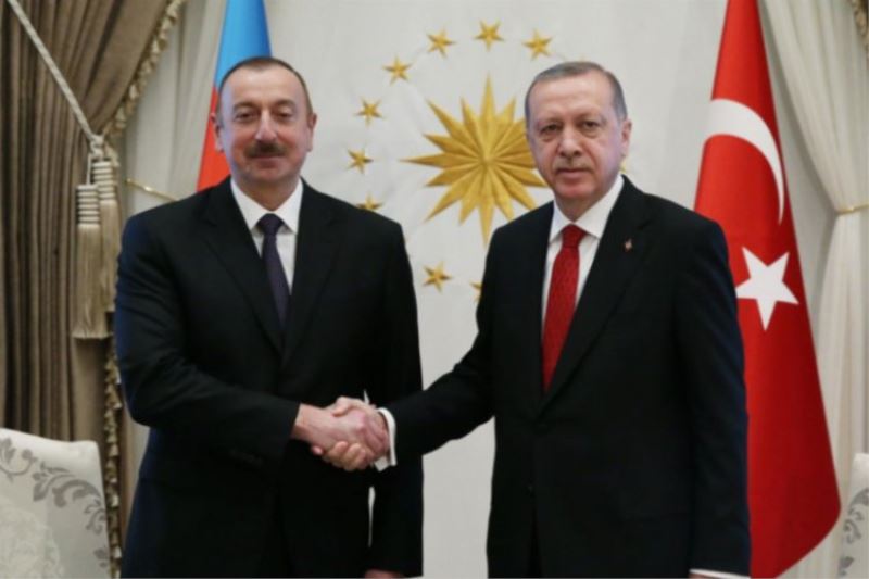 Cumhurbaşkanı Erdoğan Aliyev ile görüştü