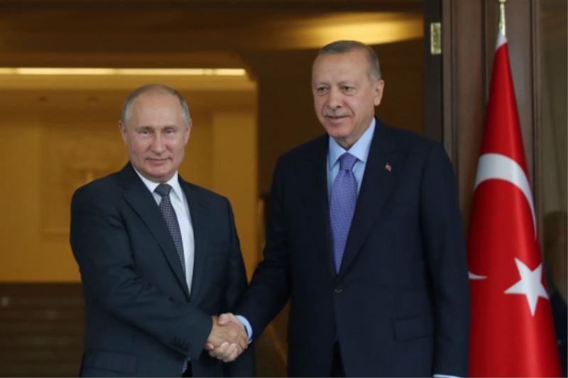 Cumhurbaşkanı Erdoğan Putin ile görüştü