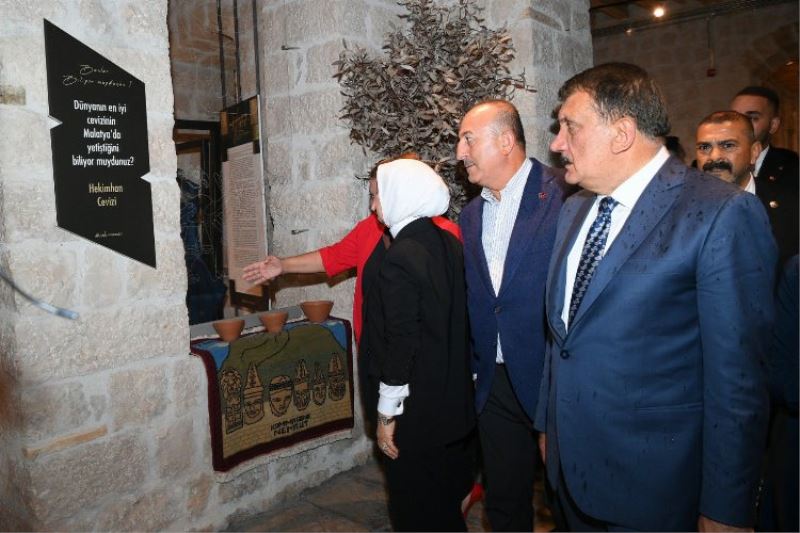 Bakan Çavuşoğlu, Kent Müzesi ve Arslantepe Höyüğü’nü Gezdi