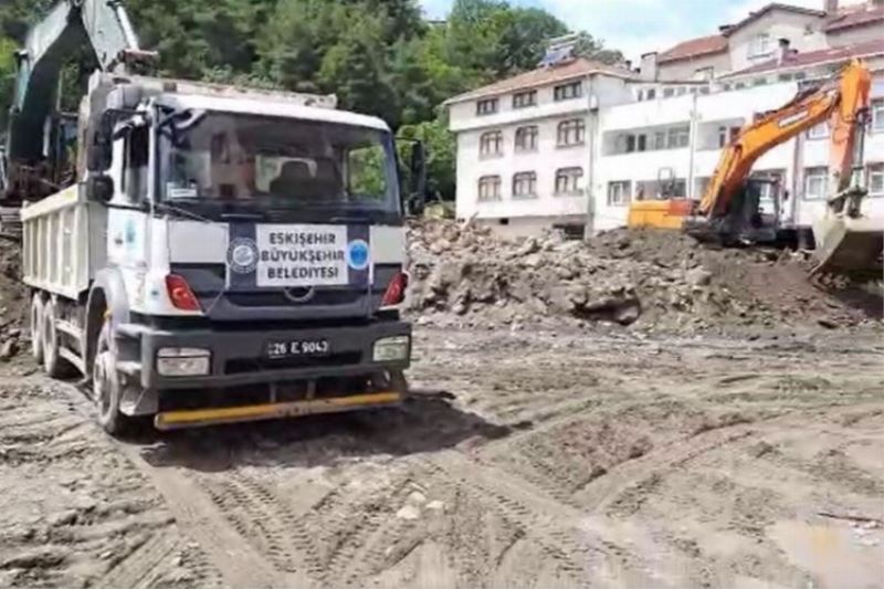 Eskişehir’den Kastamonu’ya destek