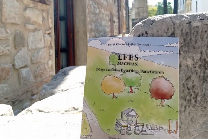 Efes macerası çocuklara masalsı anlatıldı