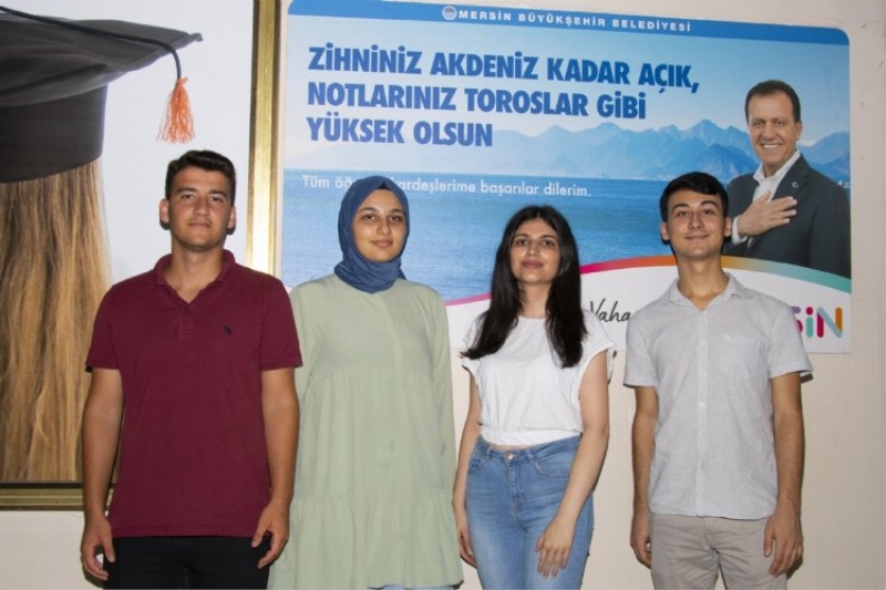 Mersin Büyükşehir kurs merkezlerinden üniversite sıralarına