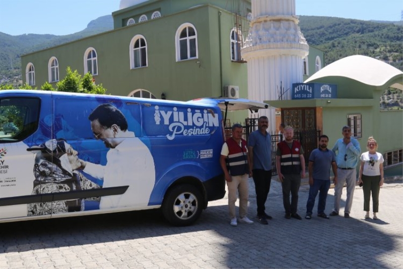 Hatay yaşlı ve engellilerin yanında