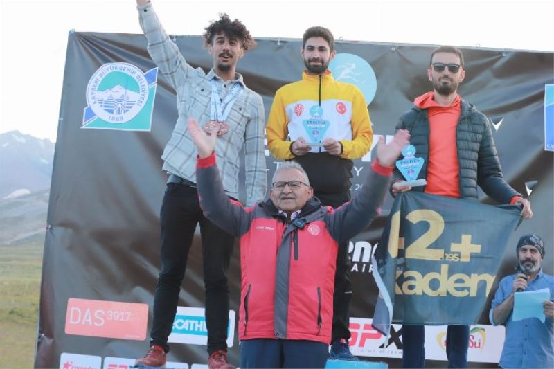 Erciyes’te Ultra Sky Trail Dağ Maratonu nefes kesti