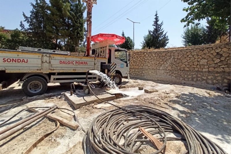 Mardin Yeşilli’de yeni su kuyusu açıldı