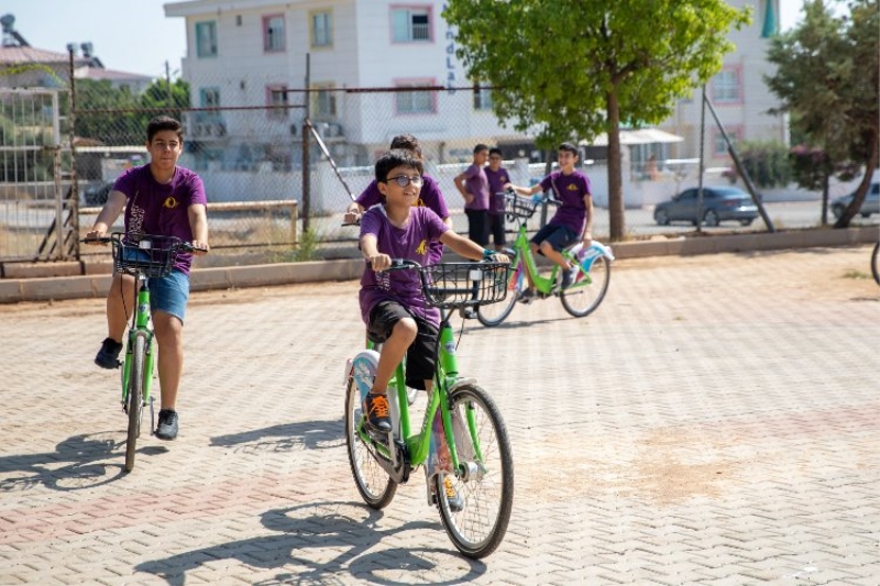 Öğrenciler, hayata pedal çevirdiler