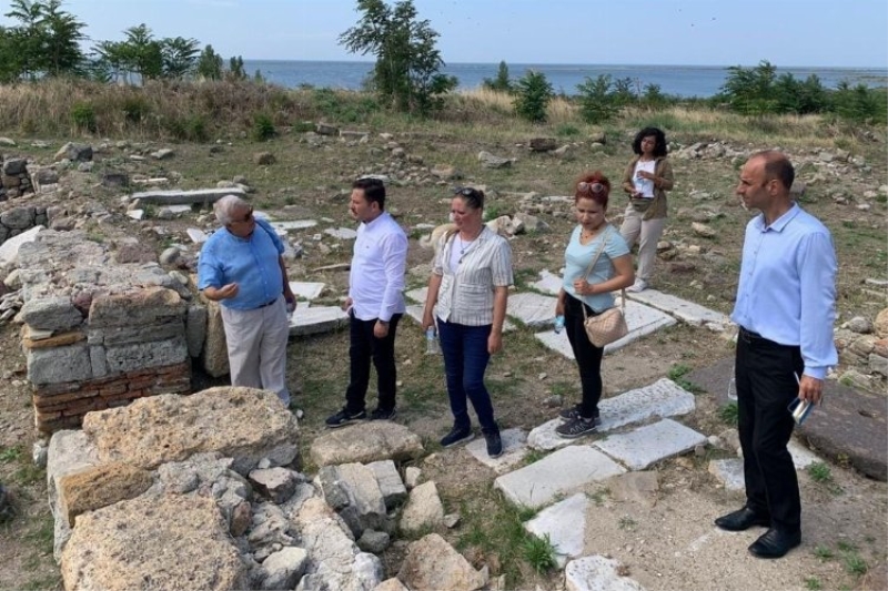 Enez Kaymakamı’ndan tarihi alanlara ziyaret