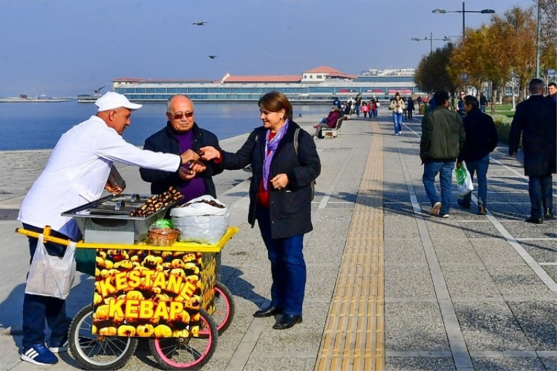 Sokak emekçileri huzura erdi