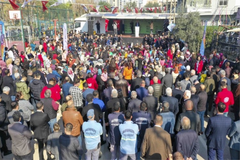 Sarıçam’da Yıldırım Beyazıt Parkı açıldı