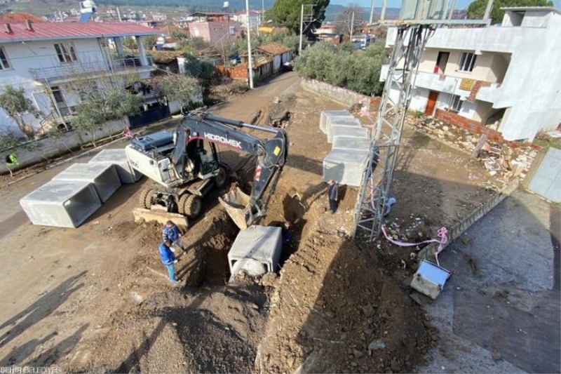 Mersinli Deresi’nde taşkın riski ortadan kalktı