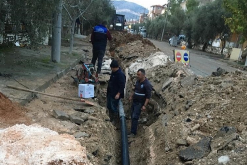 Muğla Yatağan’da içme suyu çalışmaları sürüyor