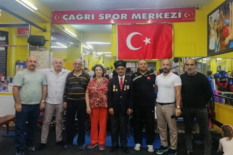 Kıbrıs Gazisi genç sporcularla buluştu