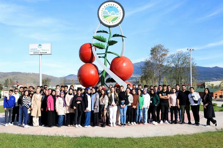 Geleceğin tarım öncüleri Sakarya’dan ilham aldı