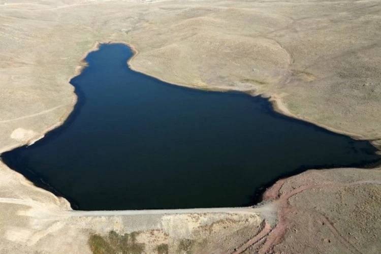 Erzurum gölet yapımında Türkiye