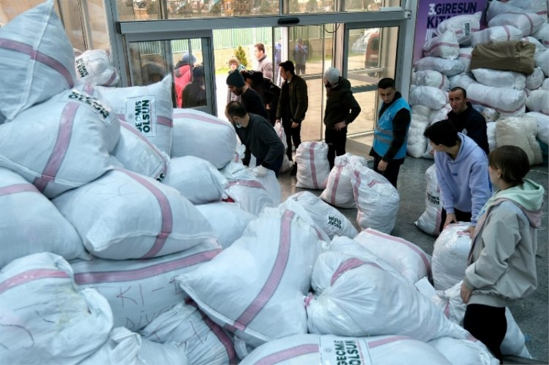 Giresun afetin yaralarını sarmak için tek yürek oldu