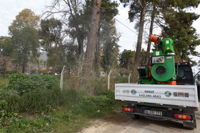 Bursa ekibinden Hatay’da uçkunla mücadele