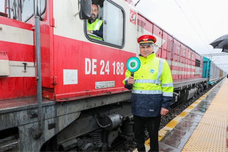 Kardeşlik treni ile 40 konteyner daha yola çıktı