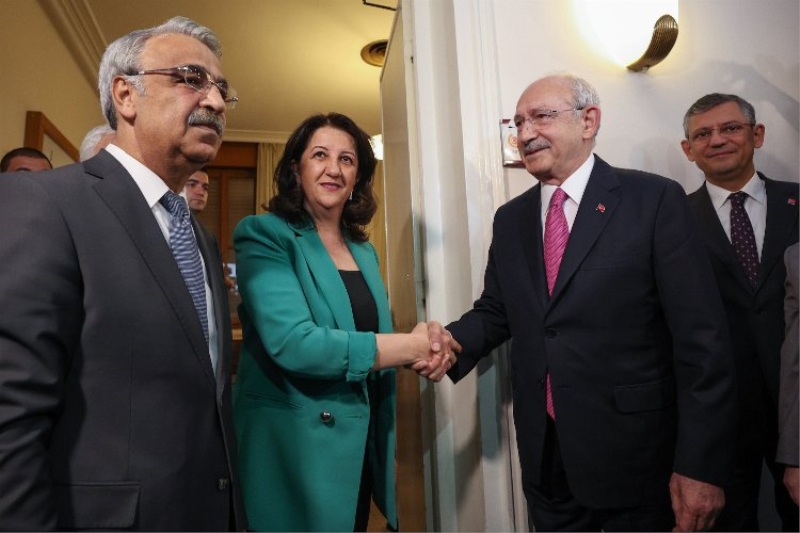 Kılıçdaroğlu-HDP görüşmesi: Kürt sorunu dahil her türlü çözümün adresi TBMM