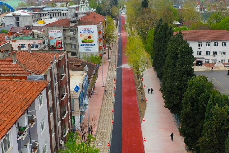 Çark Caddesi rekreasyonunda Sakarya