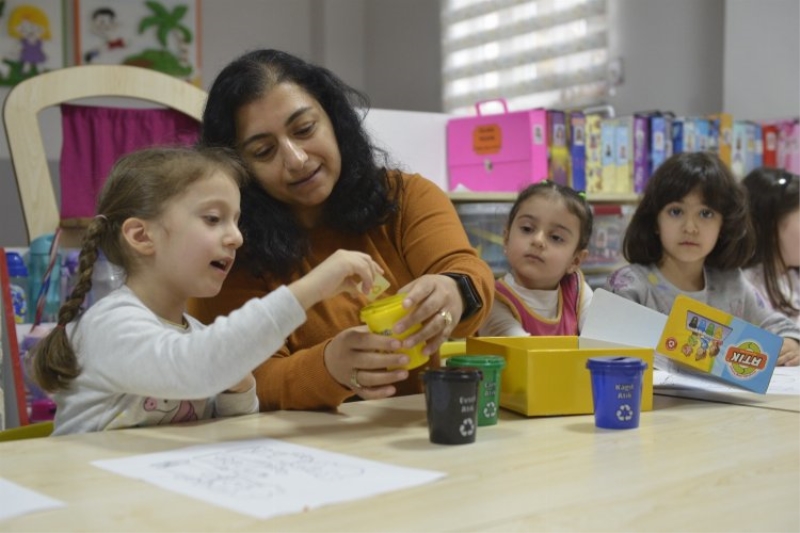 Bursa Yıldırımlı miniklere çevre aşısı