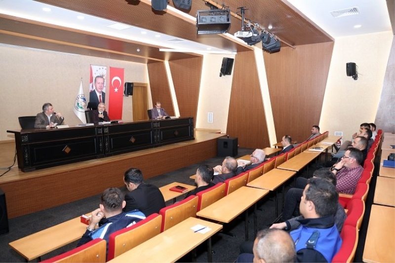 Kayseri Talas personeline sürekli eğitim