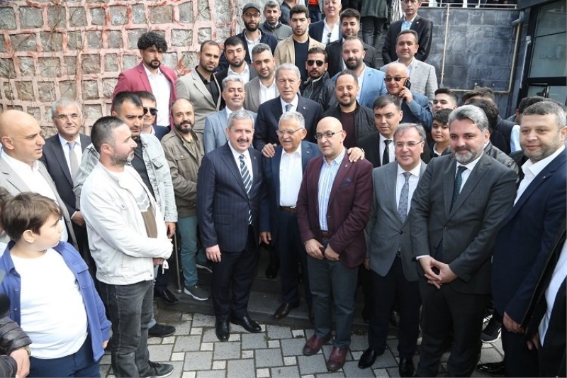 Kayseri dinamikleri hemşerileriyle bayramı kutladı