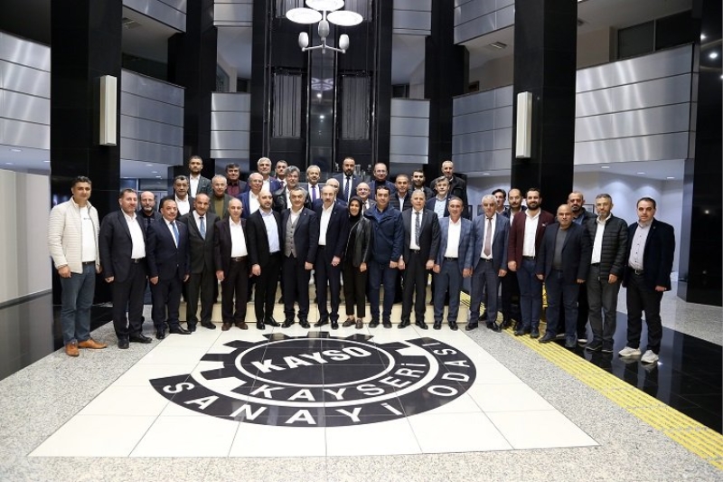 Kayseri’deki Odalar ve Borsa’dan TOBB Konut Seferberliğine Tam Destek