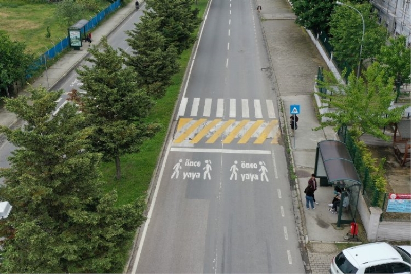 Trafikte yaya güvenliği için önemli çalışma